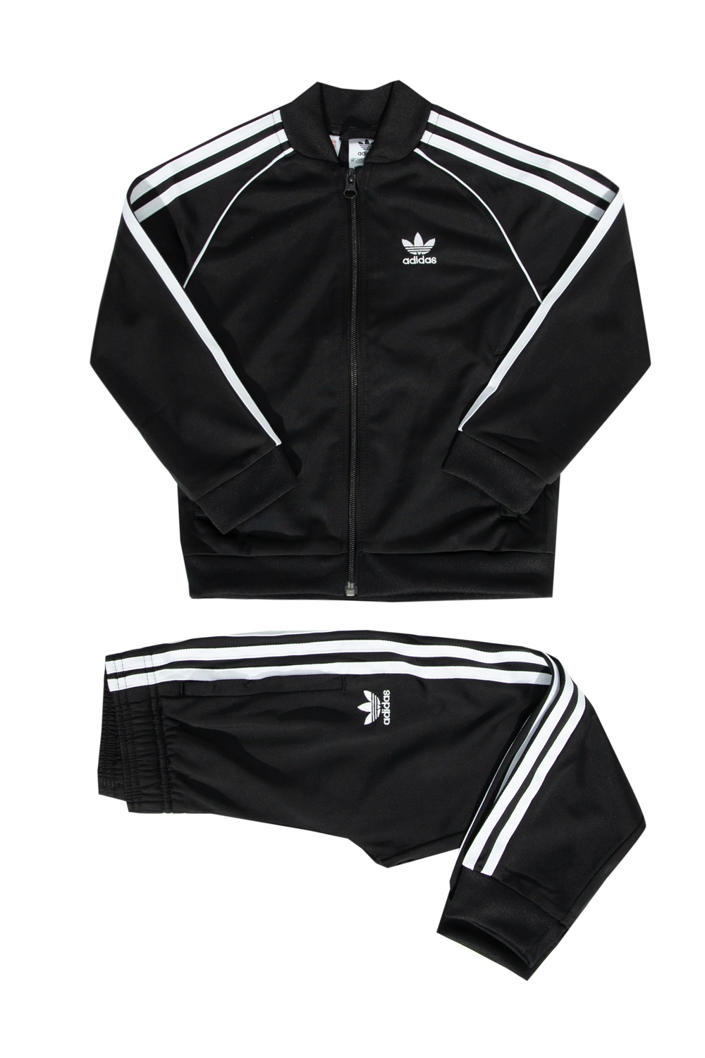 Black and white shop superstar tracksuit